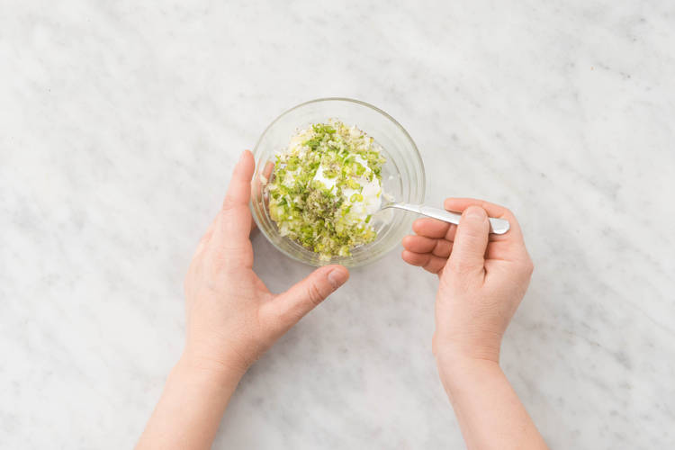 PREP THE SPRING ONION RAITA