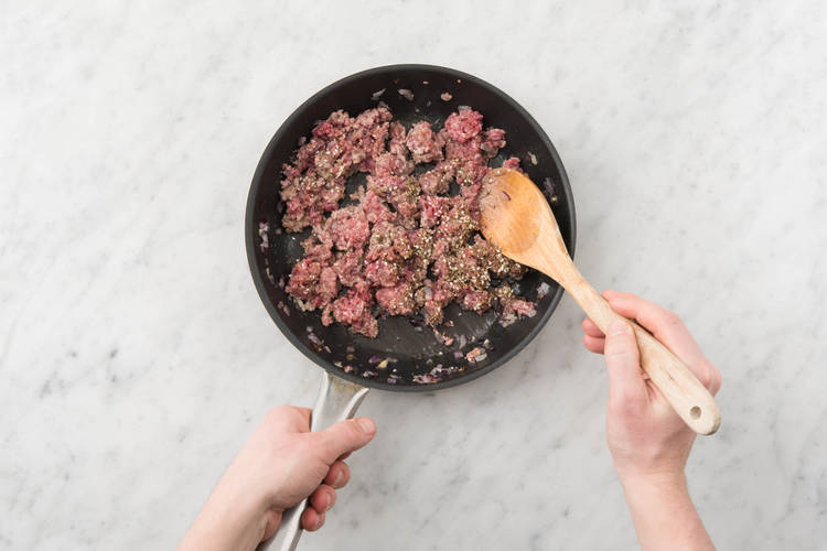 COOK THE BEEF