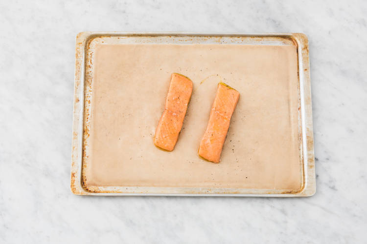 BAKE THE SALMON