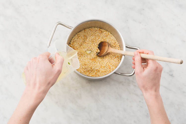 Préparer le quinoa