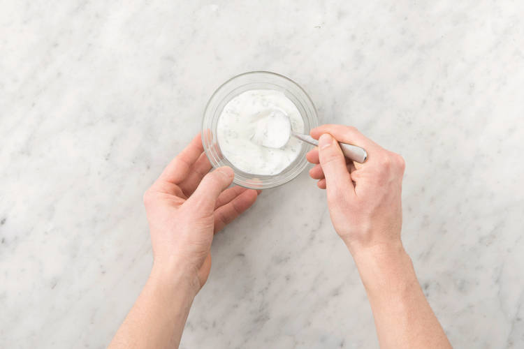 Prep The Yoghurt Sauce