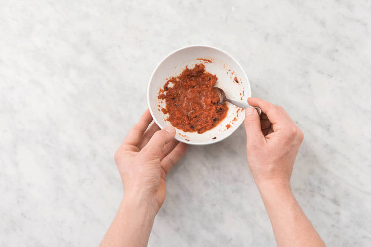 Prep The Romesco Sauce