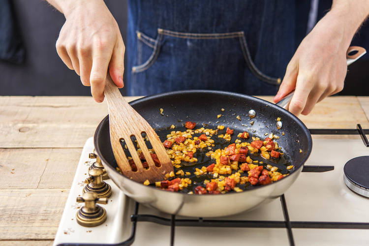 Fry the Chorizo
