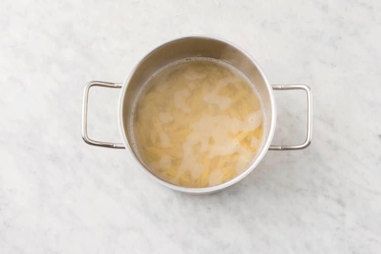 COOK THE PASTA