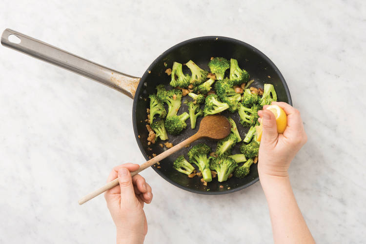 PREP THE NUTTY GREENS
