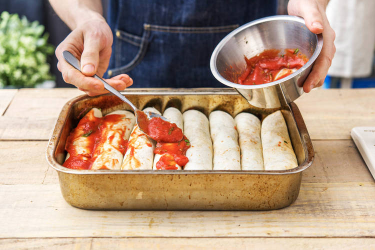 bake the wraps