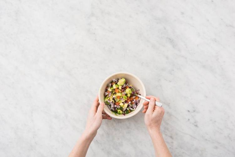 Make Avocado Salsa