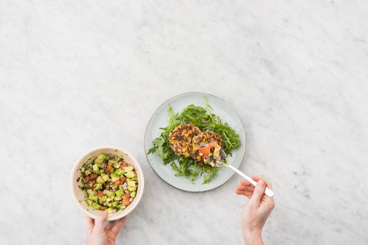 Toss Salad and Plate