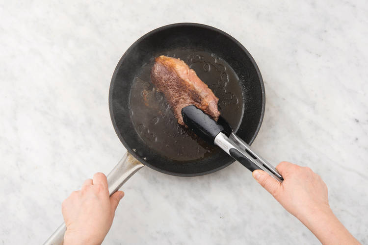 COOK THE STEAK