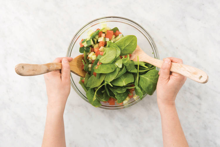 MAKE THE SALAD