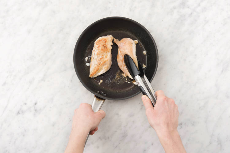 COOK THE CHICKEN