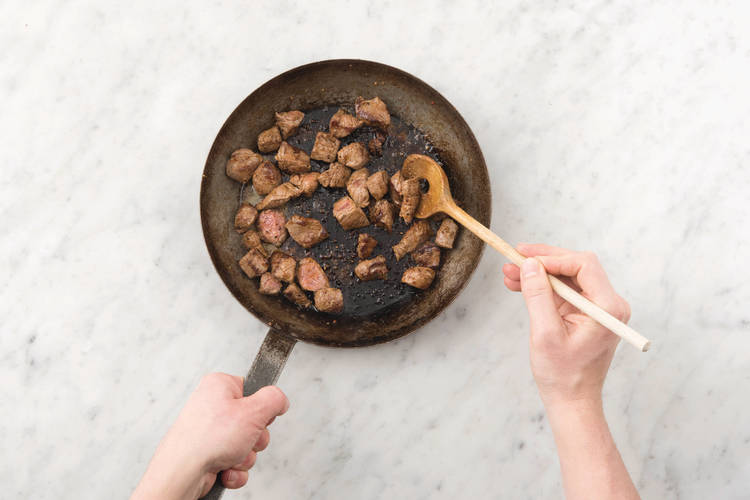 COOK THE BEEF