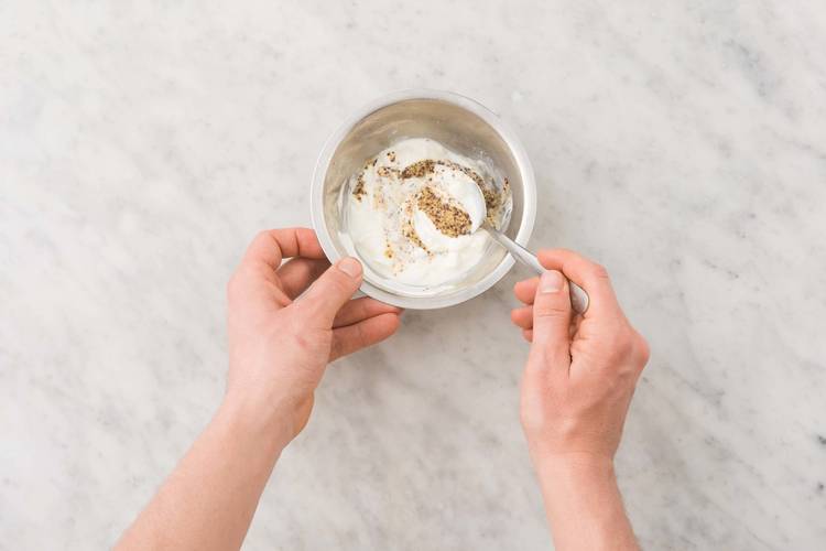 MAKE THE MUSTARD DRESSING