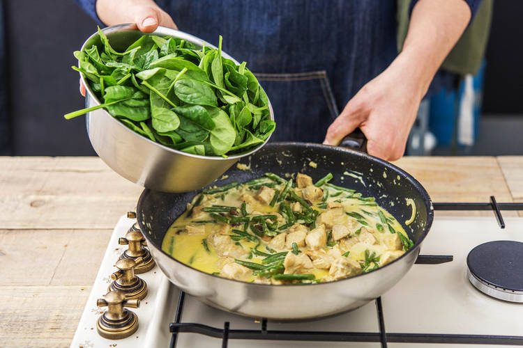 Add the Spinach