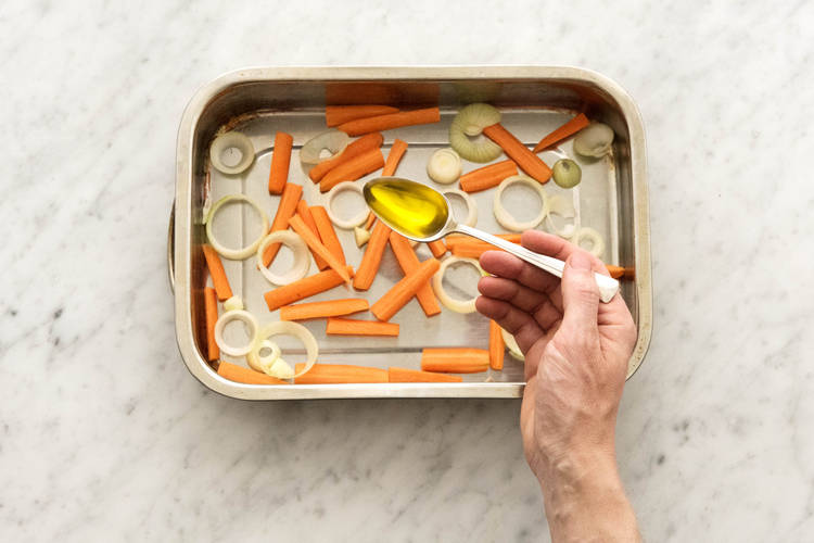 FÜR DAS OFENGEMÜSE