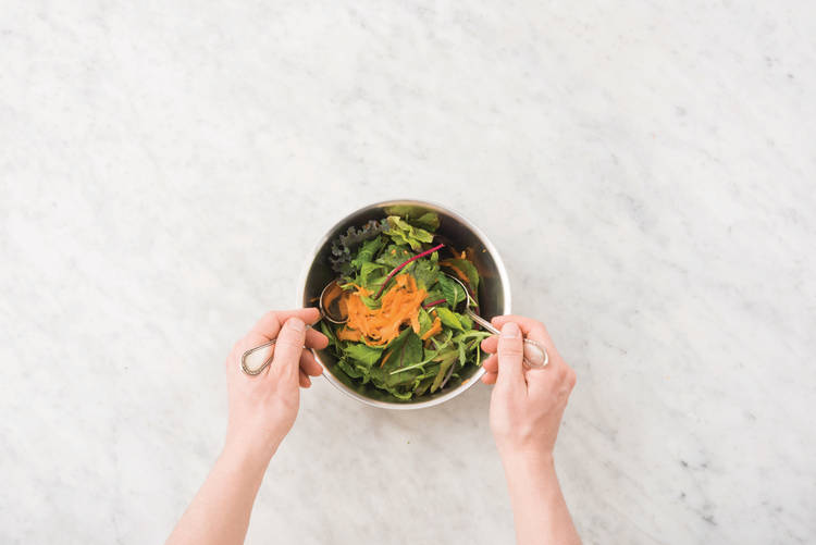 MAKE THE SALAD