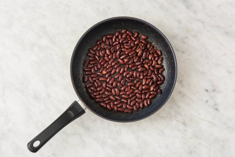 Cook the chilli beans