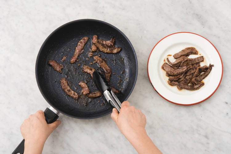 COOK THE BEEF