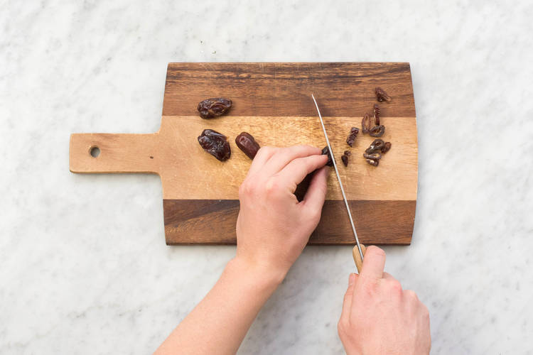 Fleisch in den Backofen dazugeben