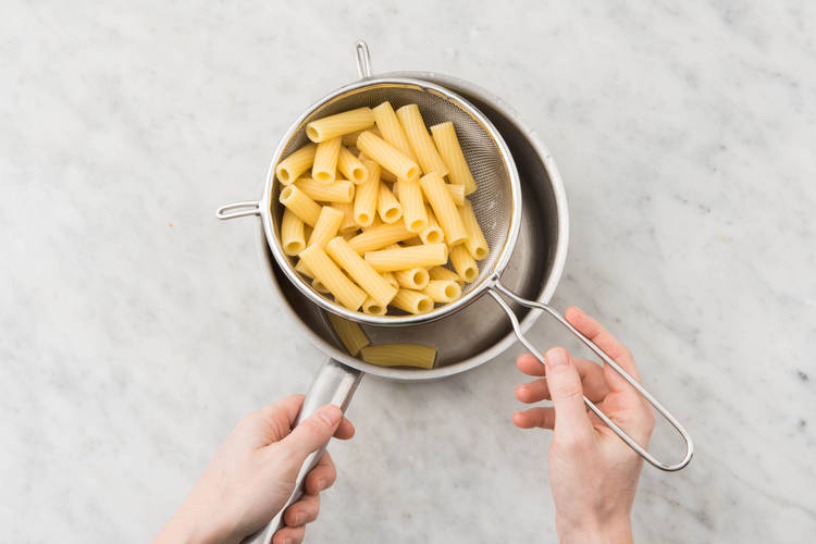 Rigatoni koken