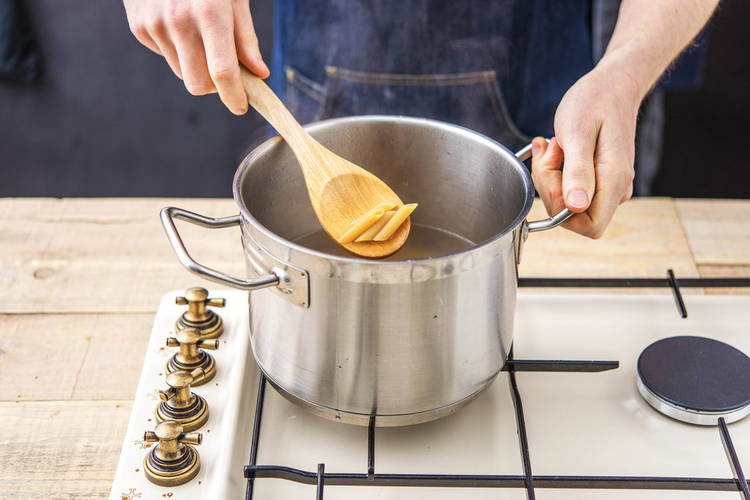 Cook the pasta