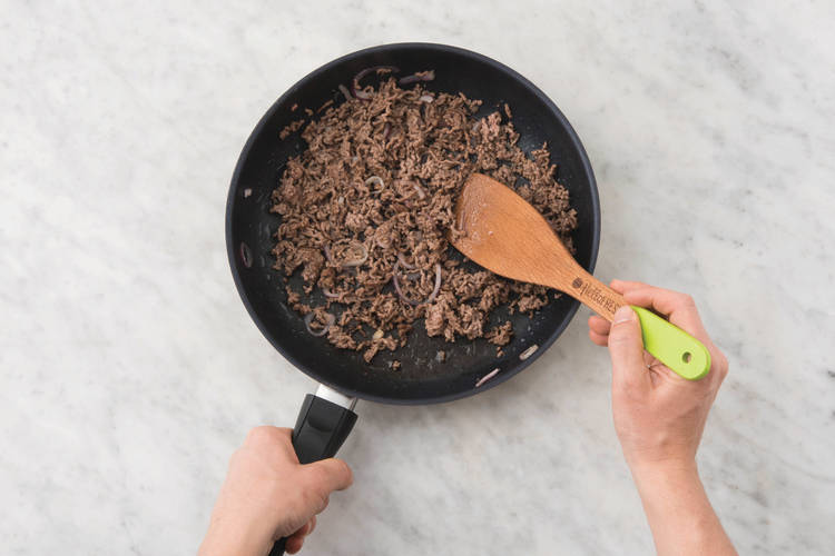 COOK THE BEEF