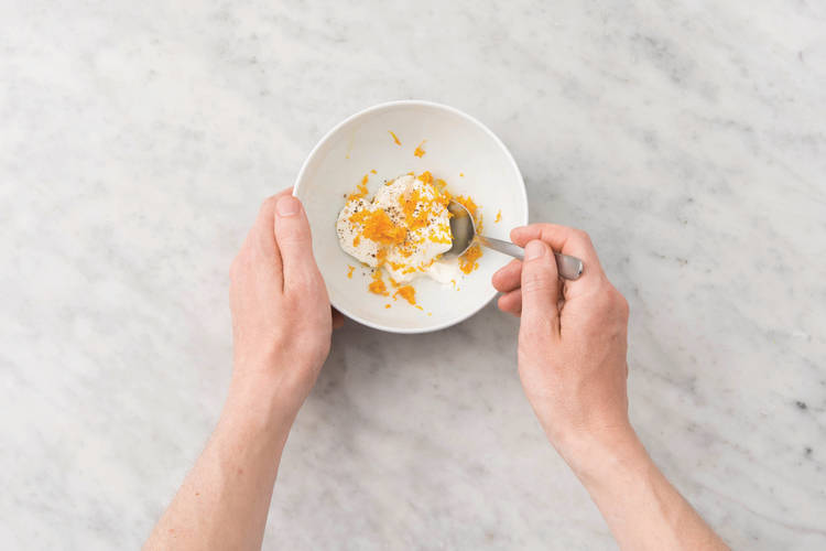 MAKE A ZESTY YOGHURT