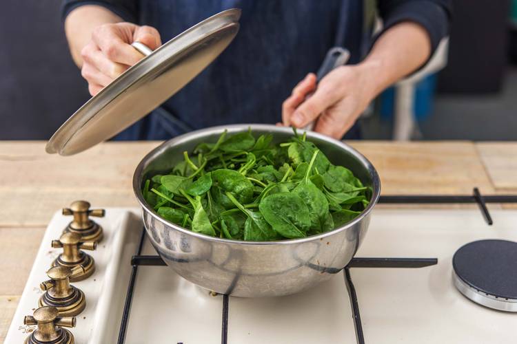 Add the Spinach