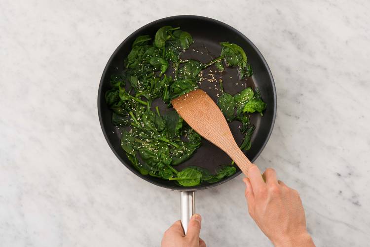 Wilt spinach