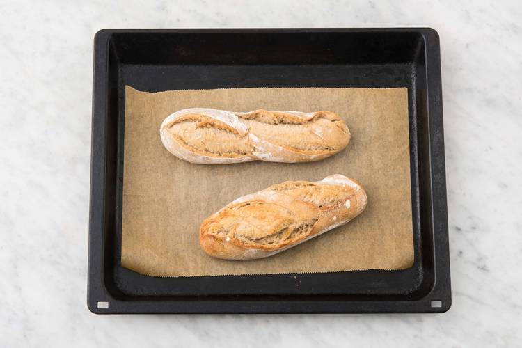 Baguettes bakken