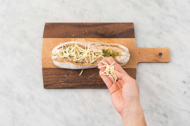 Baguette bakken