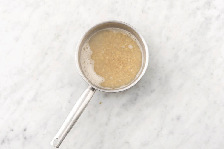 Cook the pearl barley