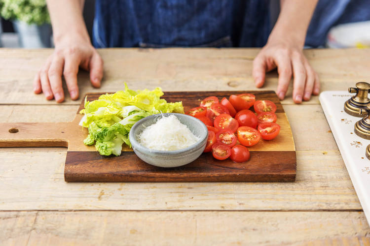 Prep the salad
