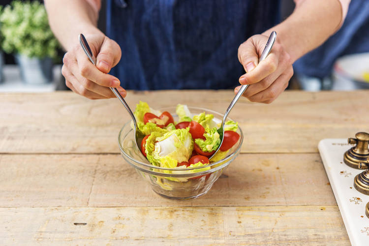 Toss the salad