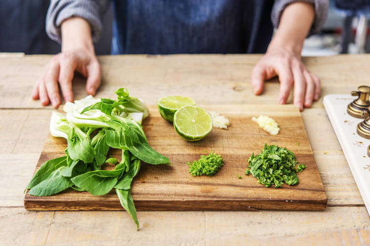 Prep the veggies