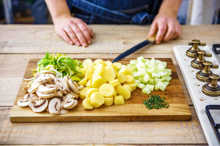 Prep the veggies