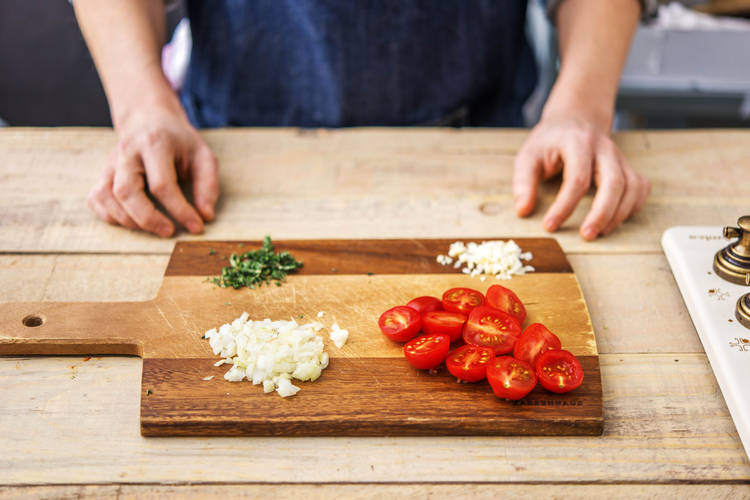 Prep the veggies