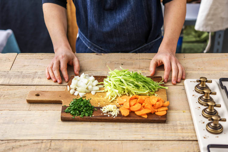Prep the veggies