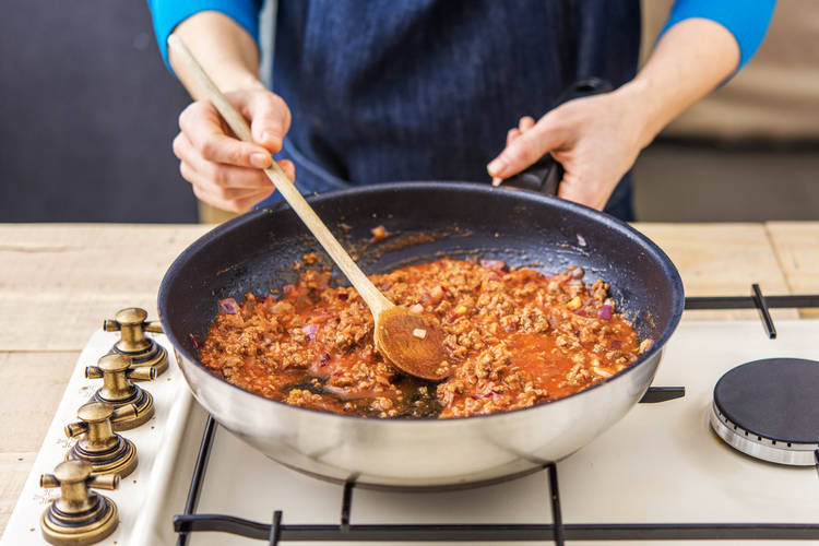Cook the filling