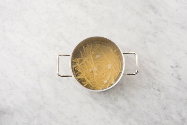COOK THE PASTA