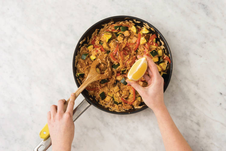 Add a touch of lemon