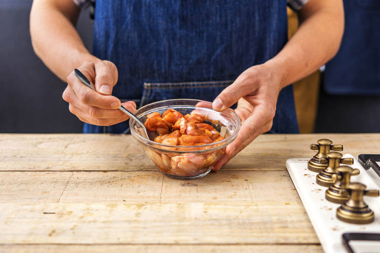 Prep the chicken