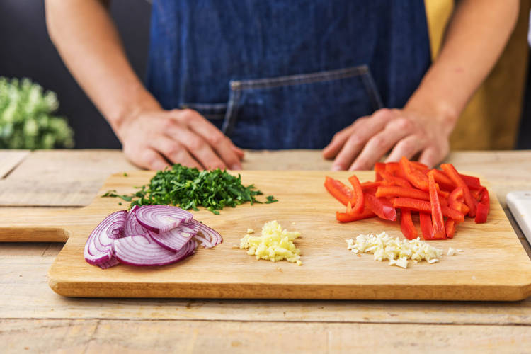 Prep the veggies