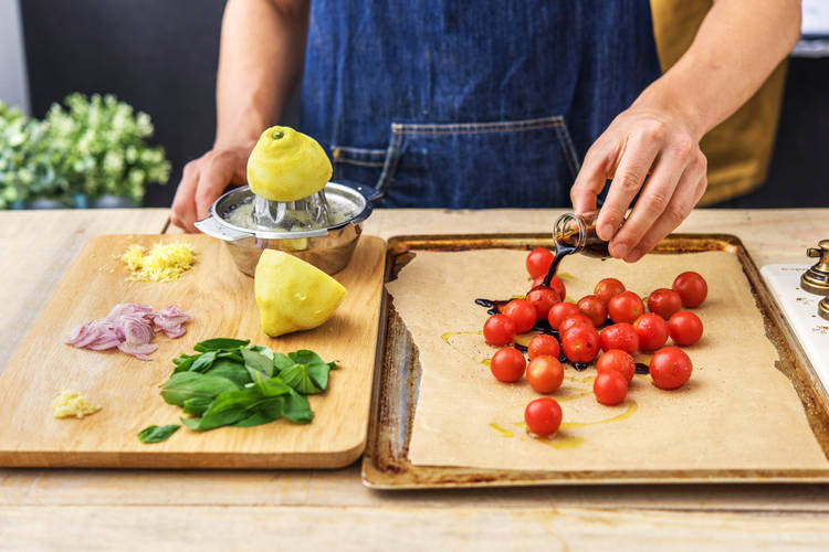 Prep the veggies