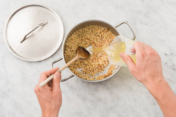 Parelcouscous koken