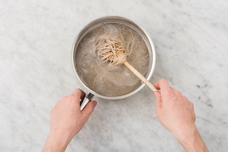 Cook the noodles