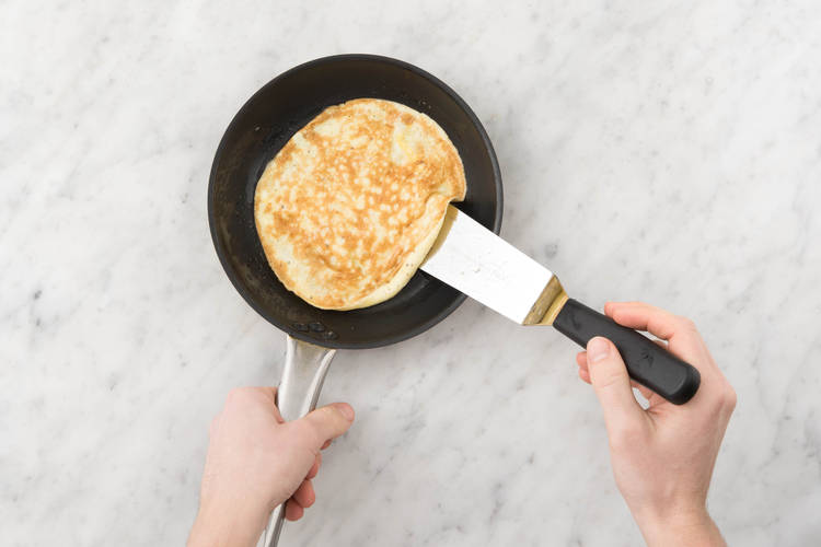 Omelet bakken