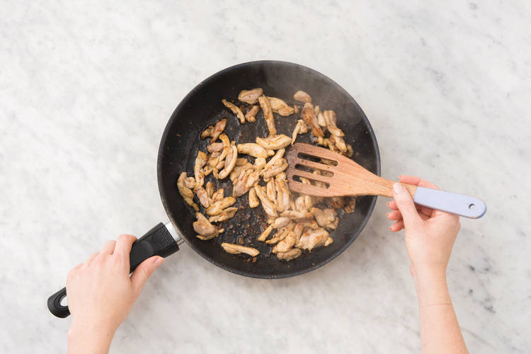 Cook the chicken
