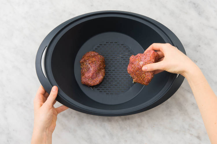 Schweinefilet vorbereiten