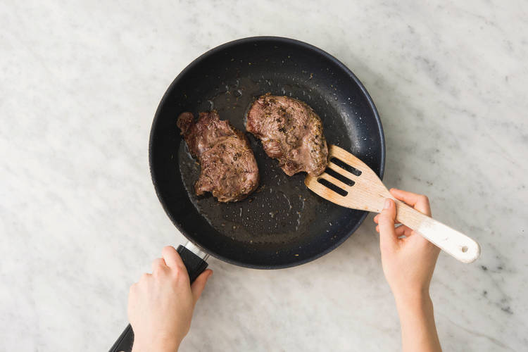 Cook the beef